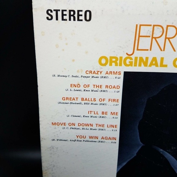 Jerry Lee Lewis Original 1969 Golden Hits Vol.1 Sun Records Vinyl Album LP 33 - Picture 7 of 10